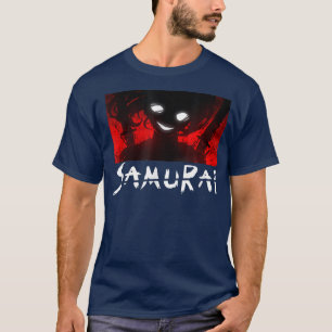 japanischer Samurai-Typ Anime-Stil Kunst Ninja Sam T-Shirt