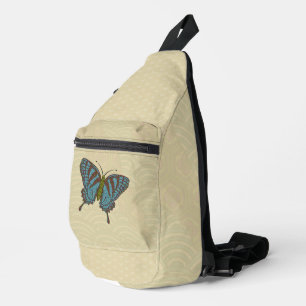 Japanischer Schwalbenschwanz Crossbody Bag