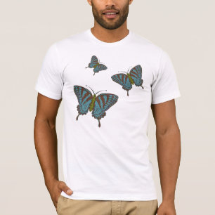 Japanischer Schwalbenschwanz Herrenhemd T-Shirt