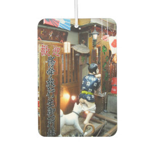 Japanischer Spaß - Hunde ziehen Ameisen herunter Autolufterfrischer