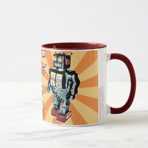 Japanischer Spielzeugrobot 1 Tasse