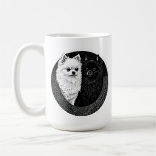 Japanischer Spitzhund Kaffeetasse