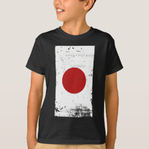 Japanischer Stolz Reise Urlaub Japan Flagge  T-Shirt