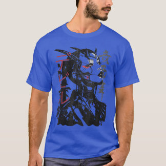Japanischer Streetwear Cyberpunk Y2Kechwear Retro T-Shirt