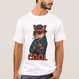 Japanischer Streetwear Fuchs - COOL Urban Anime T-Shirt