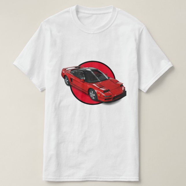 japanischer Supercar NSX-T - Shirt (Design vorne)