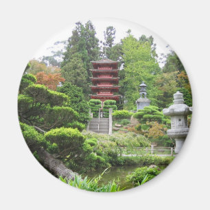 Japanischer Tee-Garten Magnet