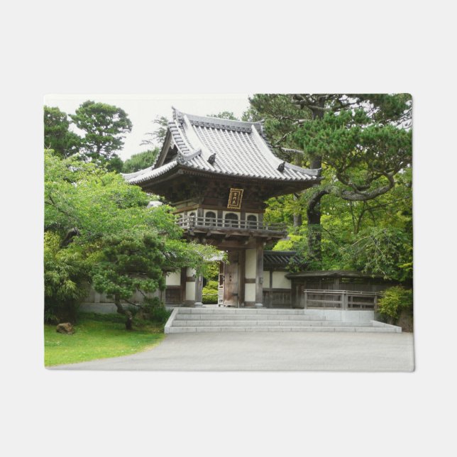 Japanischer Teegarten in San Francisco Fußmatte (Vorderseite)