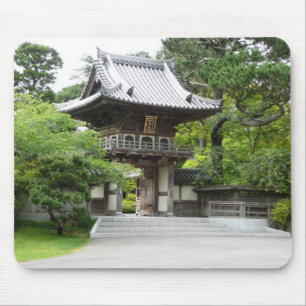 Japanischer Teegarten in San Francisco Mousepad