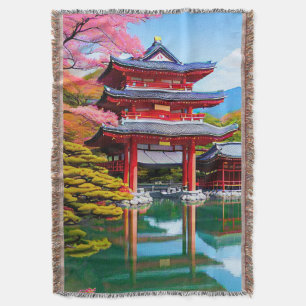 Japanischer Tempel  Decke