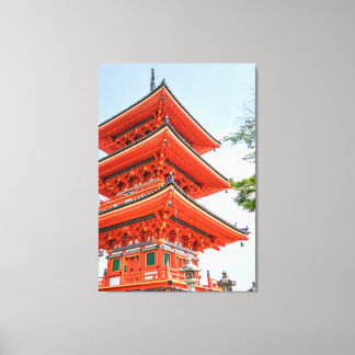Japanischer Tempel Leinwanddruck