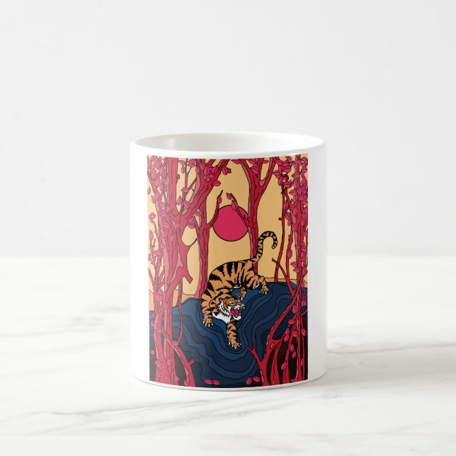 Japanischer Tiger Kaffeetasse (Mittel)