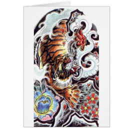 Japanischer Tiger Tattoo