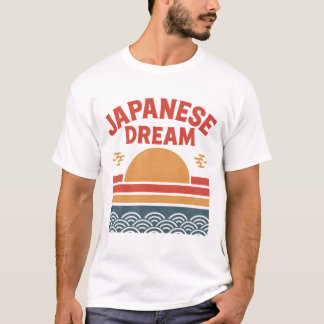 Japanischer TraumT - Shirt | Retro-Vintag aufsteig