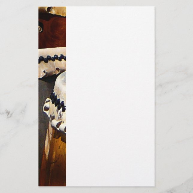 Japanischer Trommler Briefpapier (Vorderseite)