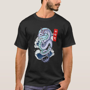 Japanischer Wasserdrache Elemental Winged Re T-Shirt