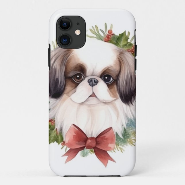 Japanischer Weihnachtsmann Weihnachtsmann Case-Mate iPhone Hülle (Rückseite)