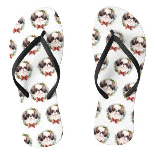 Japanischer Weihnachtsmann Weihnachtsmann Flip Flops