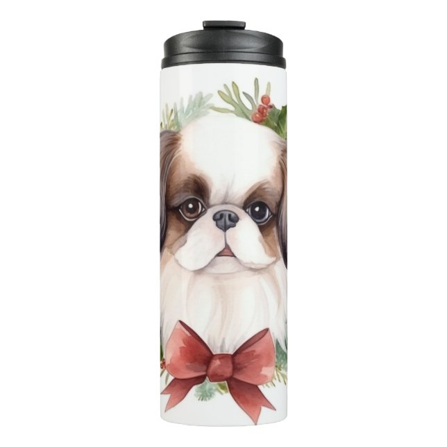 Japanischer Weihnachtsmann Weihnachtsmann Thermosbecher (Vorderseite)