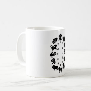 Japanischer Zodiakus Kaffeetasse