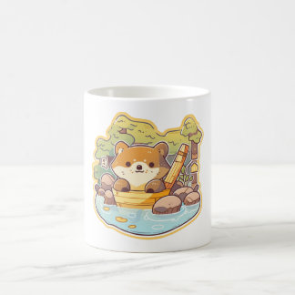 Japanisches Bad Tanuki Kaffeetasse
