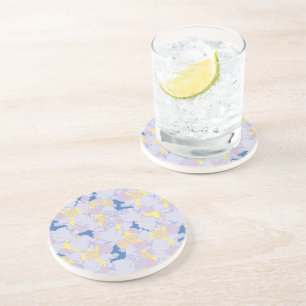 Japanisches Blau Getränkeuntersetzer