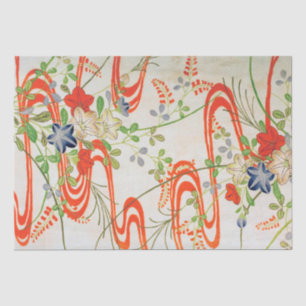 Japanisches Blumendesign Seidenpapier