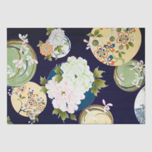 Japanisches Blumendesign Seidenpapier