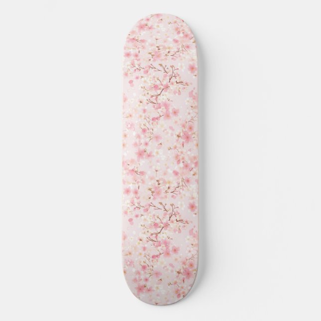 Japanisches Cherry Blossom Skateboard (Vorderseite)