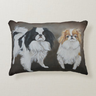 Japanisches Chin-Hund-Kunstkissen Dekokissen