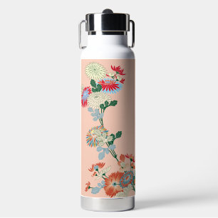 Japanisches Chrysanthemen-Design Trinkflasche