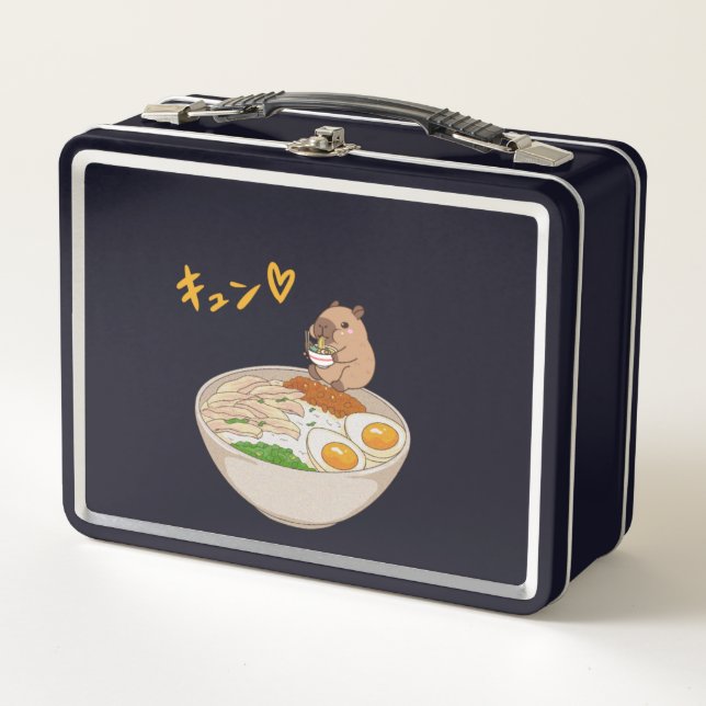 japanisches Design Metall Brotdose (Vorderseite)