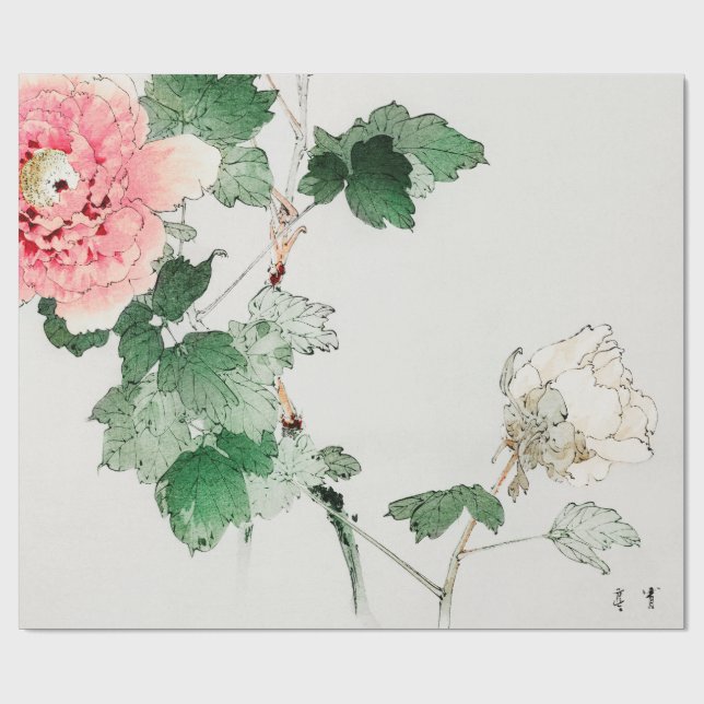 JAPANISCHES DRUCK Verpackungs-Papier der Geschenkpapier (Flach)