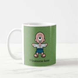 Japanisches Ein-Mit Augen Kind: Cartoon Yokai Kaffeetasse