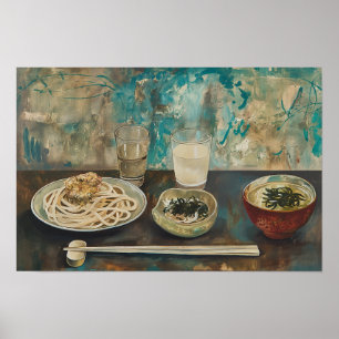 Japanisches Essen Poster