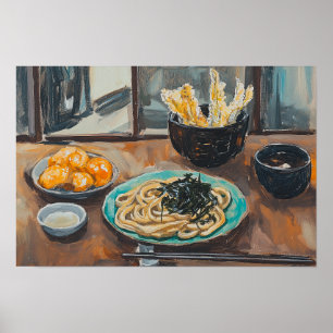 Japanisches Essen Poster