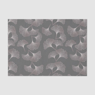 Japanisches Ginkgoblatt-Muster Seidenpapier