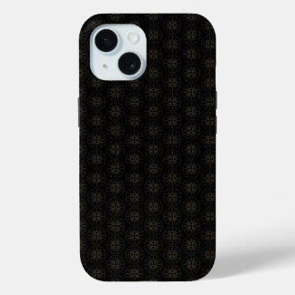 Japanisches Gold- und Schwarz-Muster Case-Mate iPhone Hülle