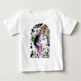 japanisches Grotesque-Schwertdesign Baby T-shirt
