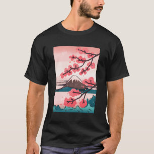 Japanisches Kanji Cherry Blossom Tokio Japan Natur T-Shirt