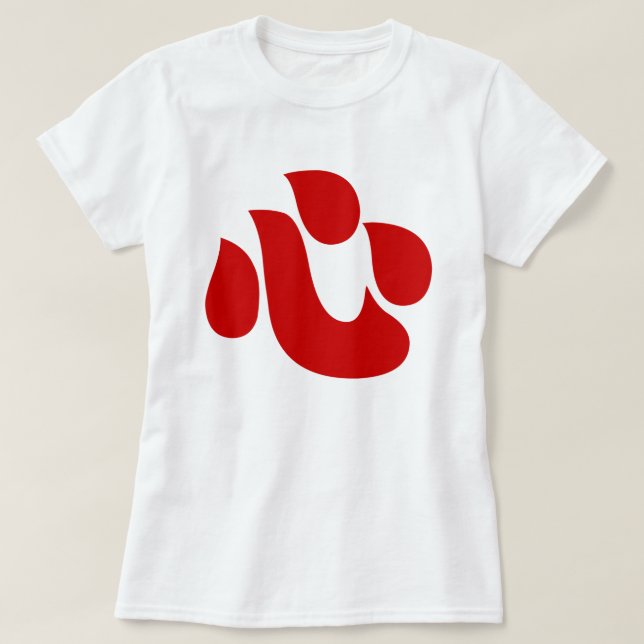 Japanisches Kanji Herzkraut 【Shin/Kokoro】 心 T-Shirt (Design vorne)