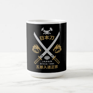 Japanisches Katana-Schwert Kaffeetasse