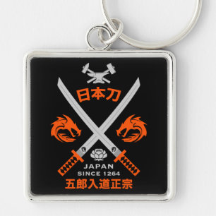 Japanisches Katana-Schwert Schlüsselanhänger