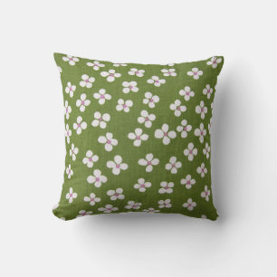 Japanisches KIMONO Gewebe, Floret-Muster Kissen