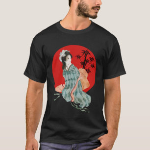 Japanisches Kimono Traditionelles Robe Japan Kultu T-Shirt