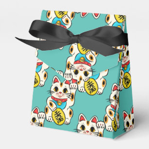 Japanisches Kimonomusterbevorzugungskasten maneki Geschenkschachtel