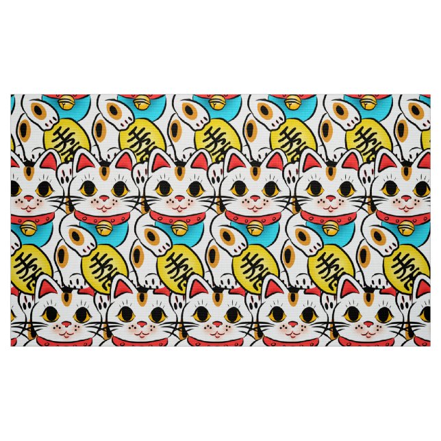 Japanisches Kimonomustergewebe Stoff (Fat Quarter (45,7 x 55,9 cm))