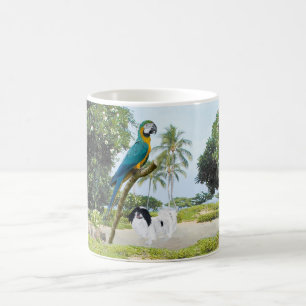 Japanisches Kino und Macaw Kaffeetasse