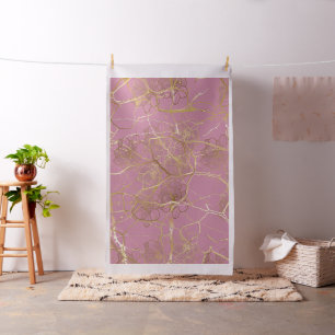 Japanisches Kintsugi Muster. Stoff