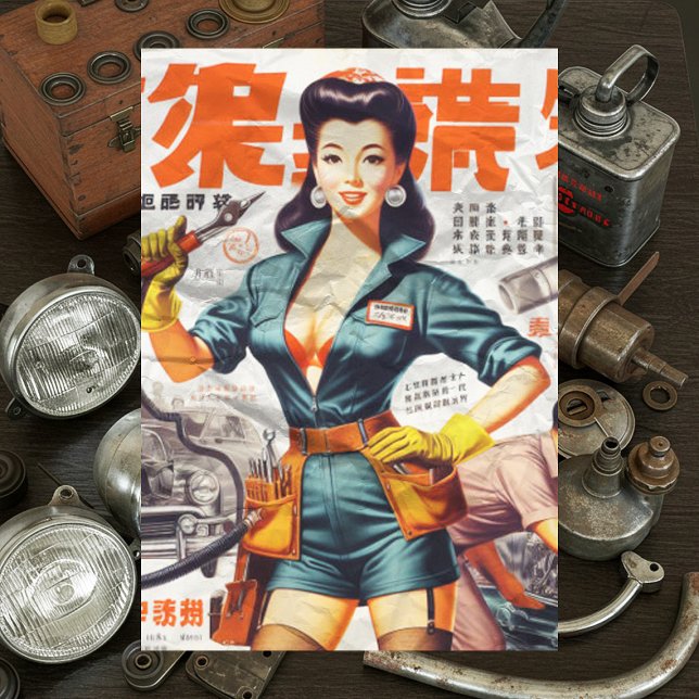 Japanisches Mechanic Girl Seidenpapier (Von Creator hochgeladen)